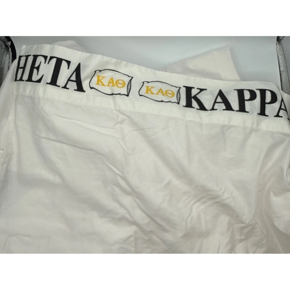 KAO Kappa Alpha Theta full top sheet pillow case Greek Sheets - Picture 11 of 12